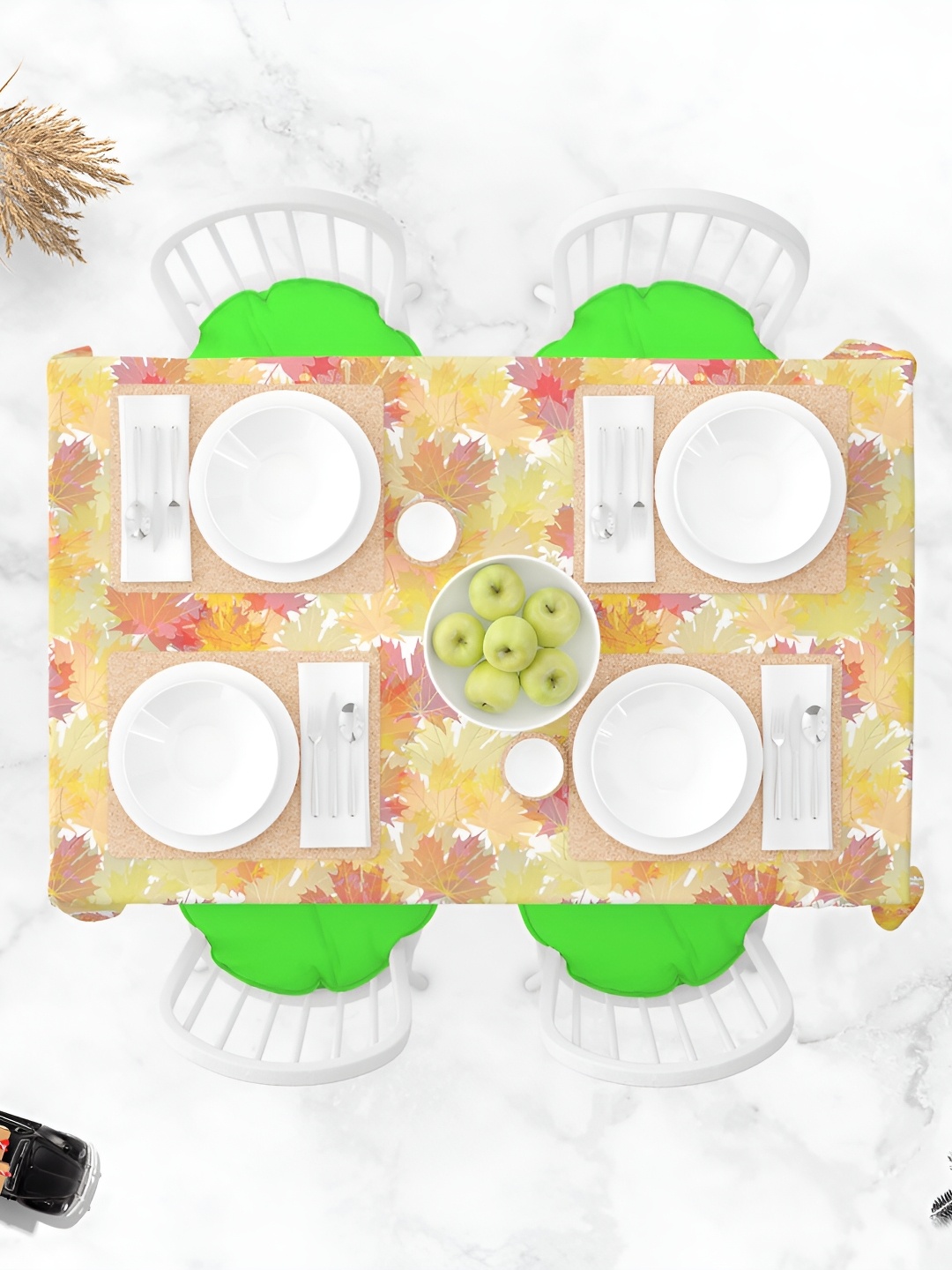 

ArtzFolio Multicoloured Anti-Slip 8-Seater Table Cover, Multi