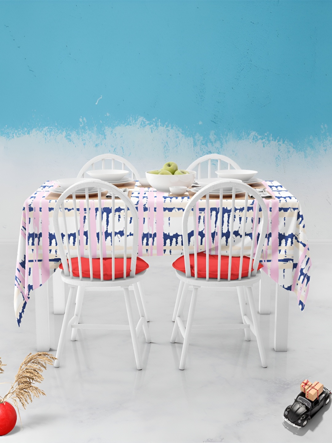 

ArtzFolio Multicoloured Anti-Slip 8-Seater Table Cover, Multi