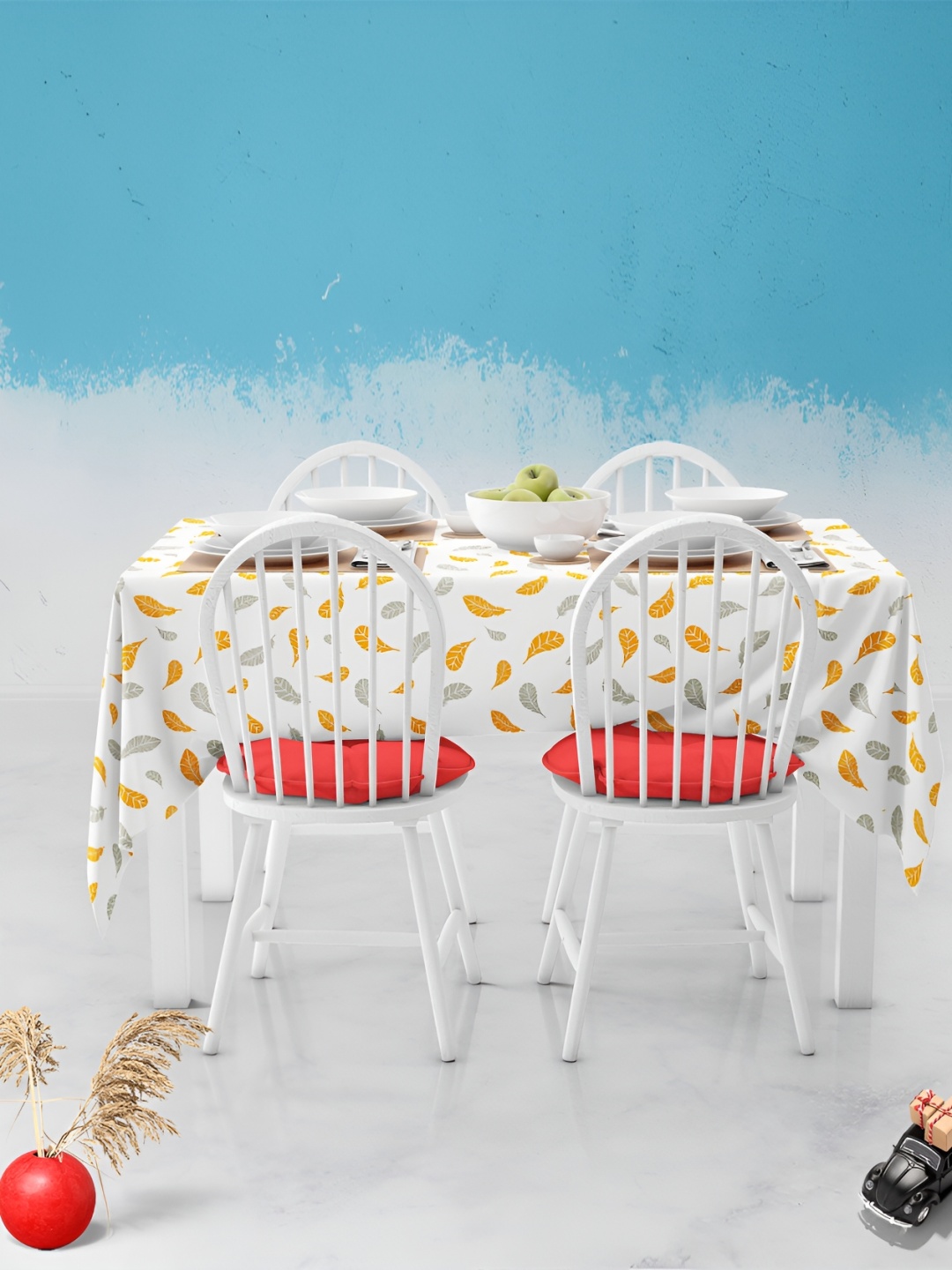 

ArtzFolio Multicoloured Anti-Slip 8-Seater Table Cover, Multi