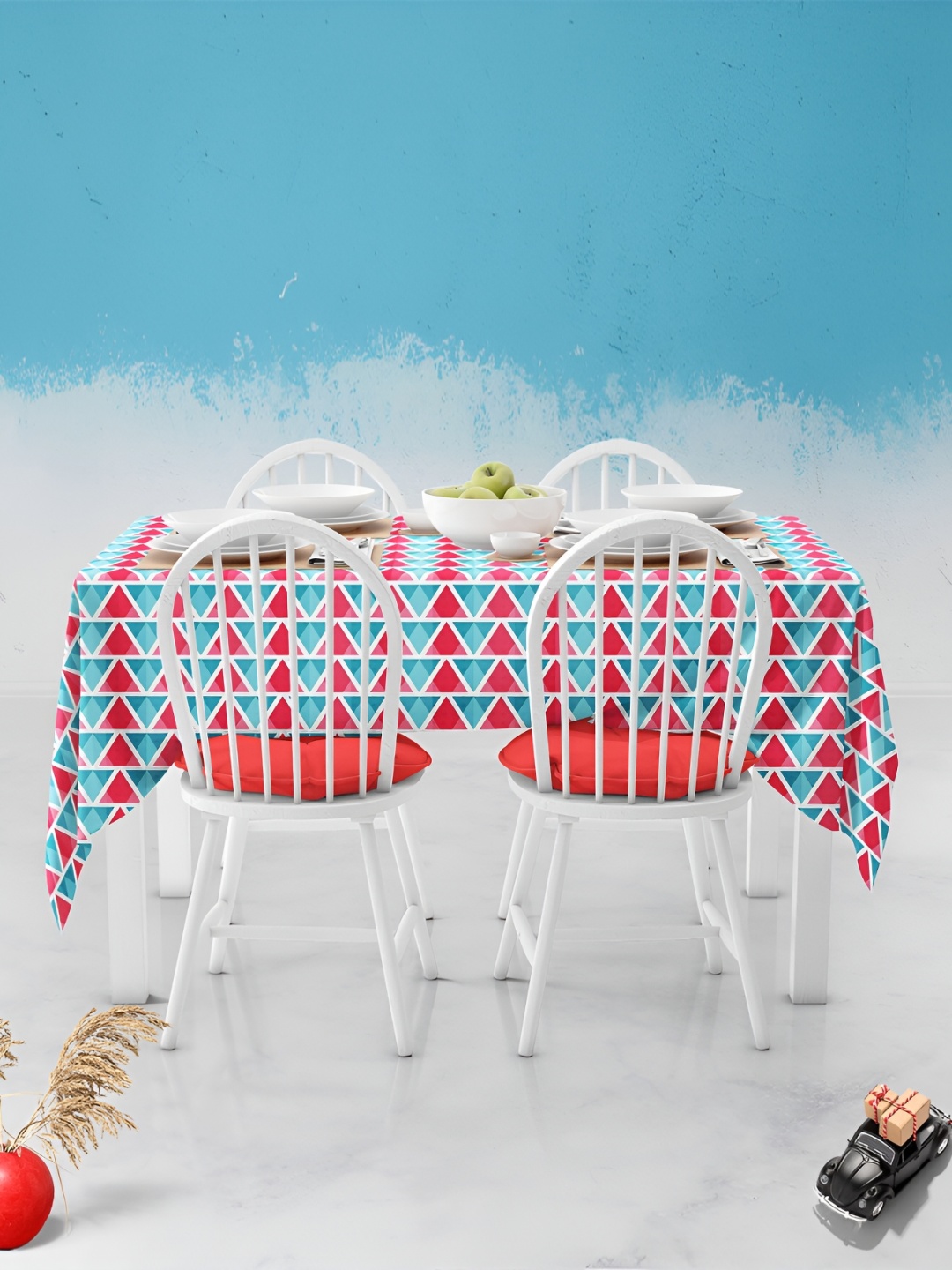 

ArtzFolio Multicoloured Anti-Slip 8-Seater Table Cover, Multi