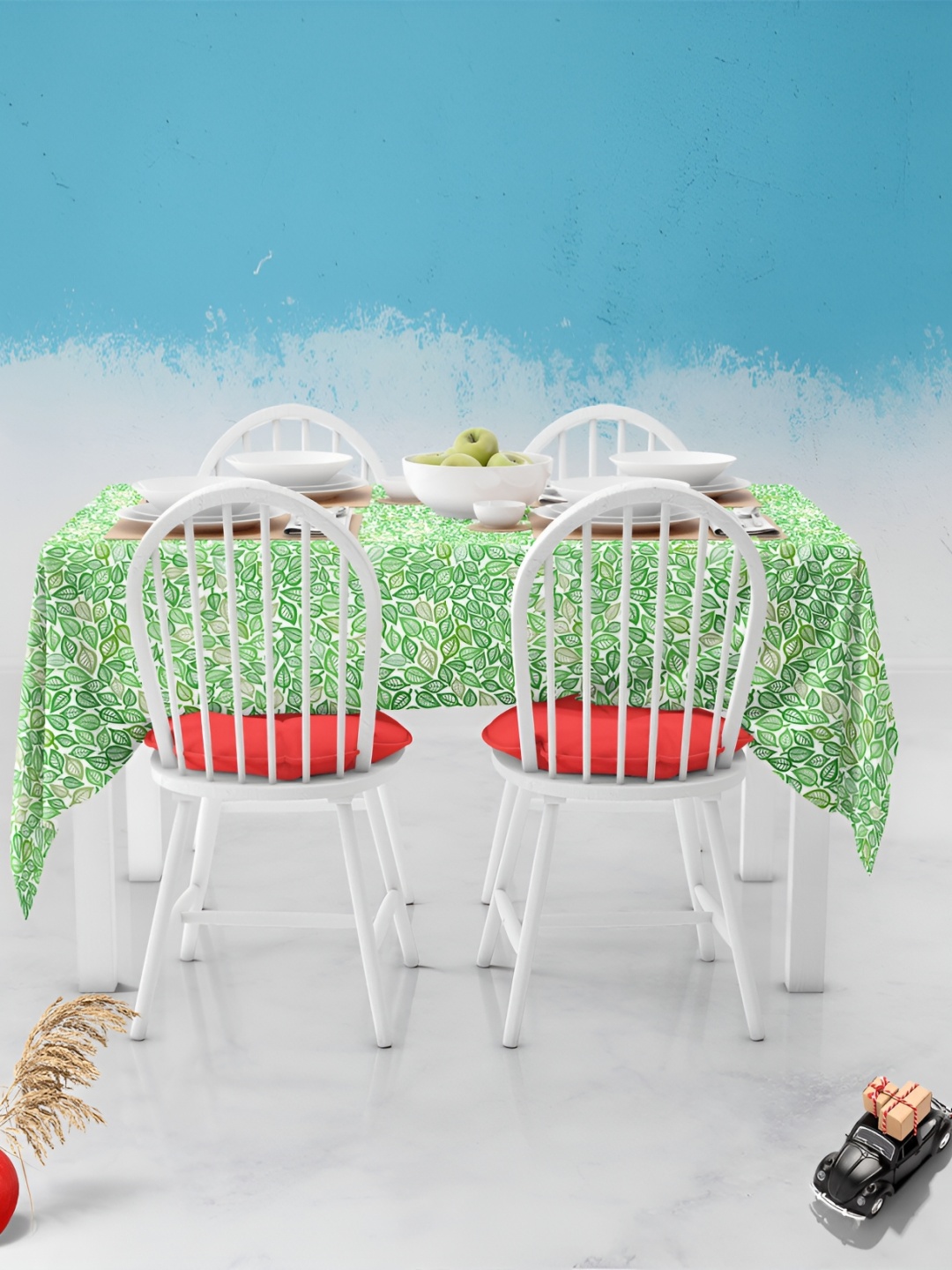 

ArtzFolio Multicoloured Anti-Slip 8-Seater Table Cover, Multi