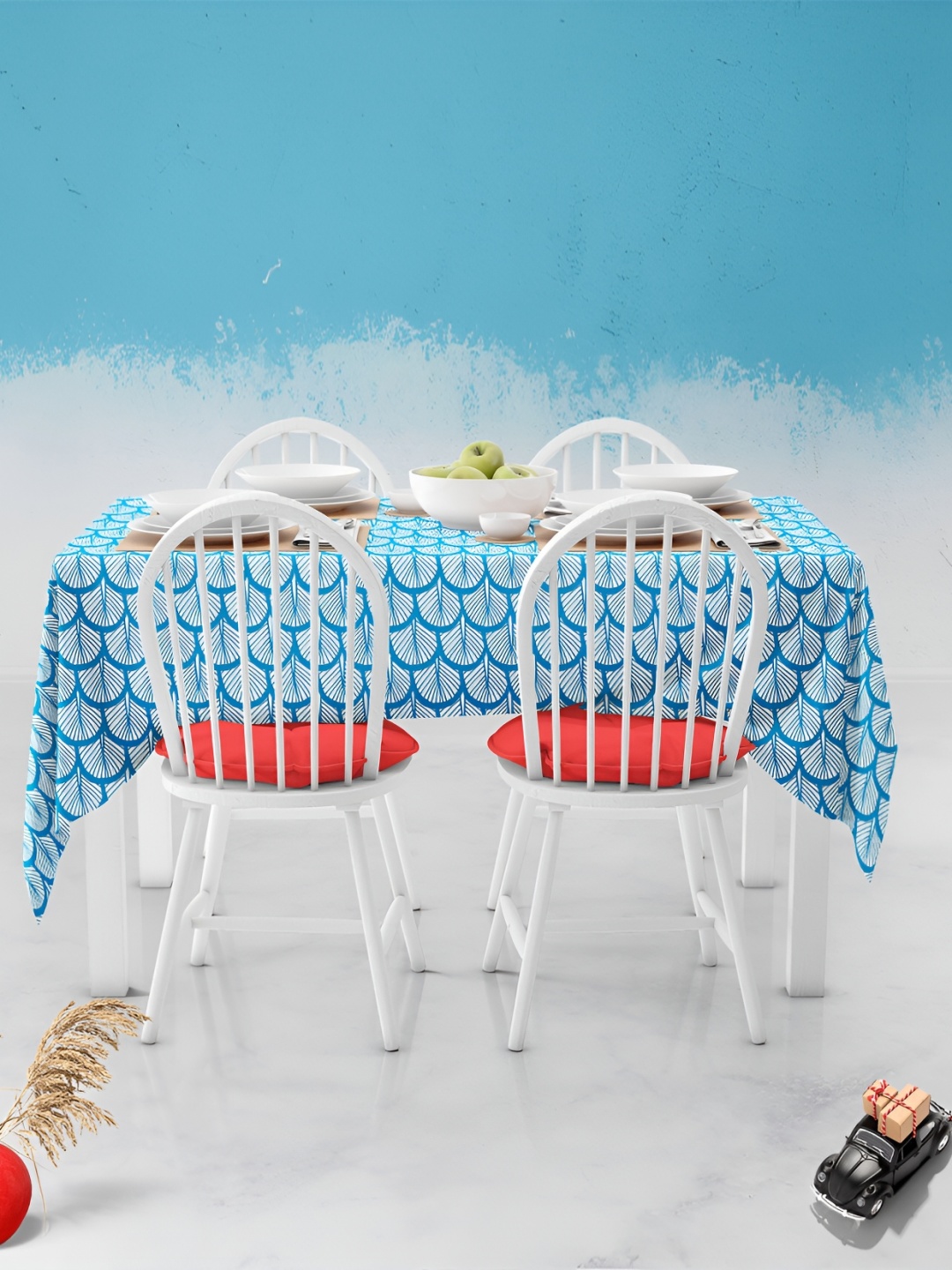 

ArtzFolio Multicoloured Anti-Slip 8-Seater Table Cover, Multi