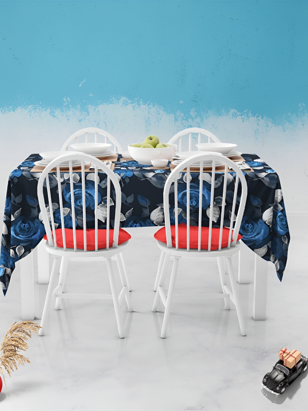 

ArtzFolio Multicoloured Anti-Slip 8-Seater Table Cover, Multi