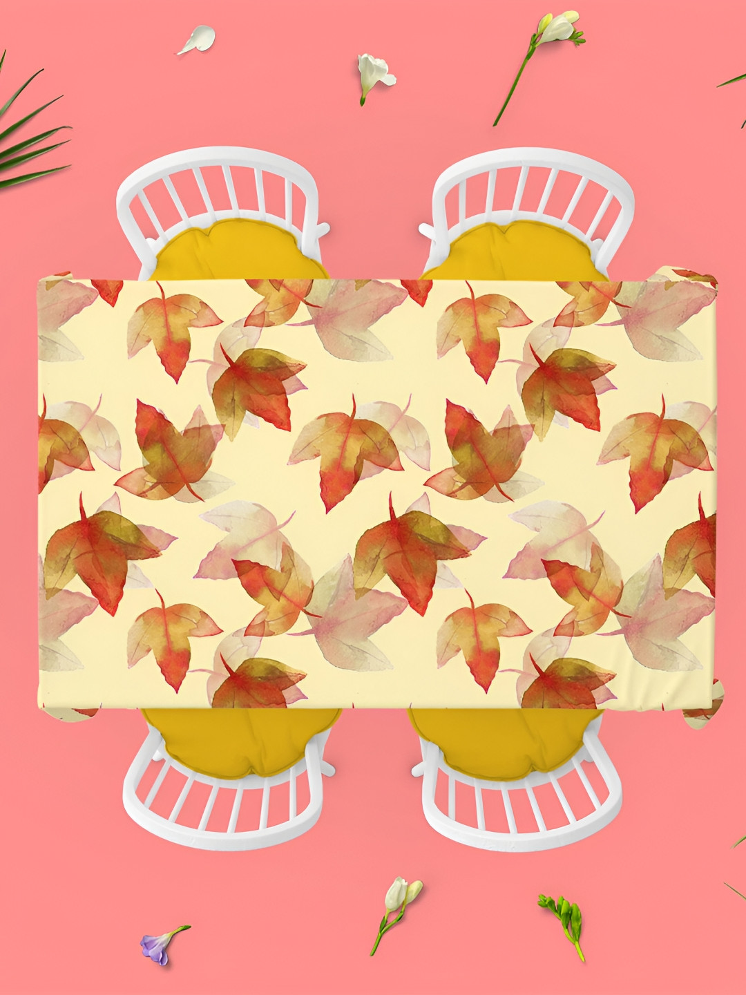 

ArtzFolio Multicoloured Anti-Slip 8-Seater Table Cover, Multi