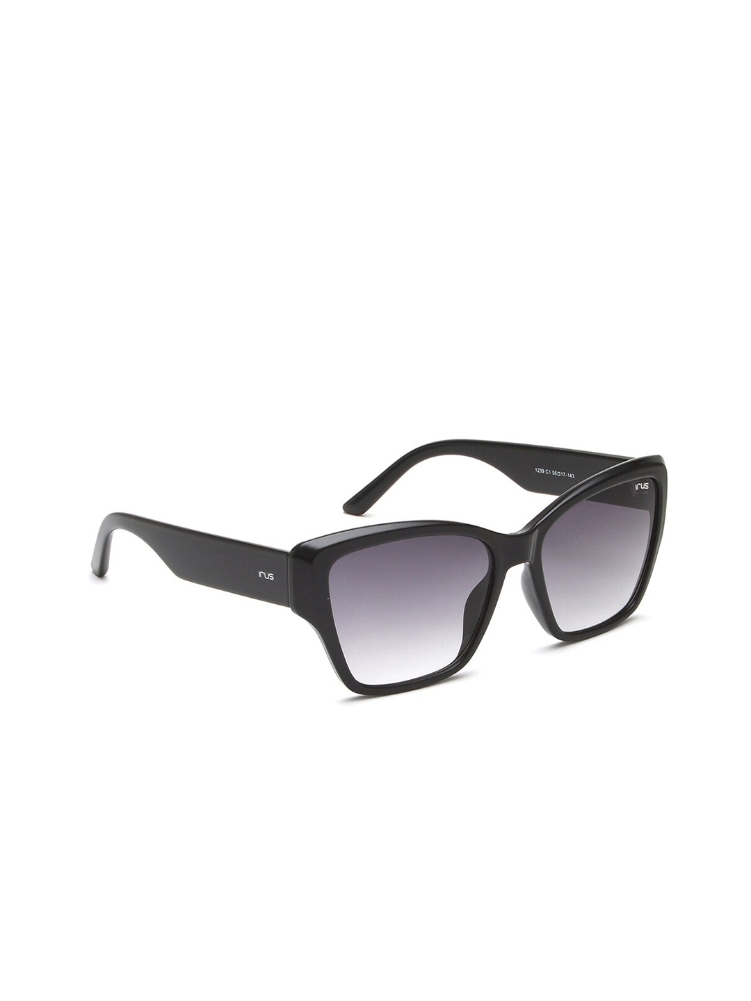 

IRUS by IDEE Women Cateye Sunglasses with UV Protected Lens IRS1239C1SG, Grey