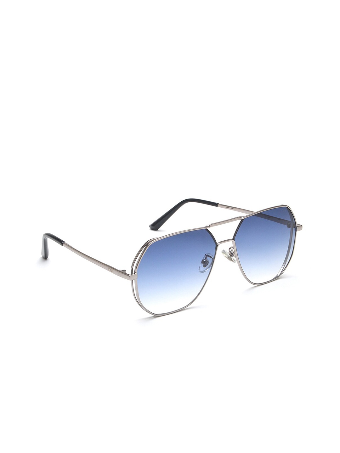 

IRUS by IDEE Men Square Sunglasses with UV Protected Lens IRS1089C4SG, Blue
