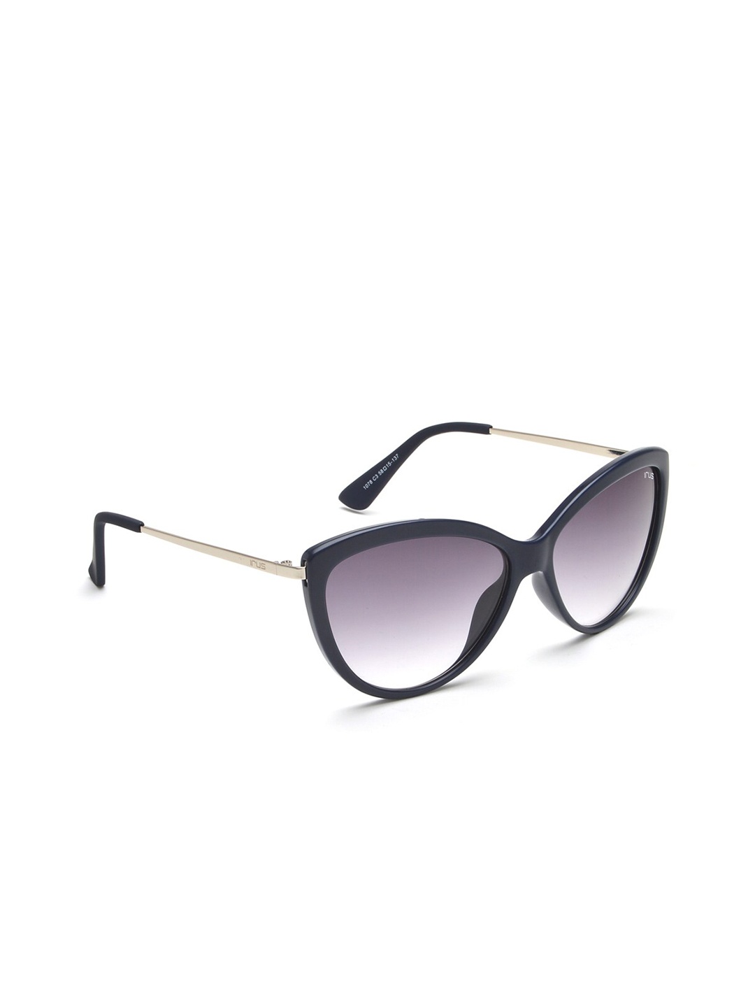 

IRUS by IDEE Women Cateye Sunglasses with UV Protected Lens IRS1078C3SG, Grey