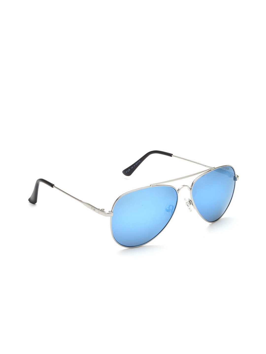 

IRUS by IDEE Unisex Aviator Sunglasses with UV Protected Lens IRS1020C8SG, Blue