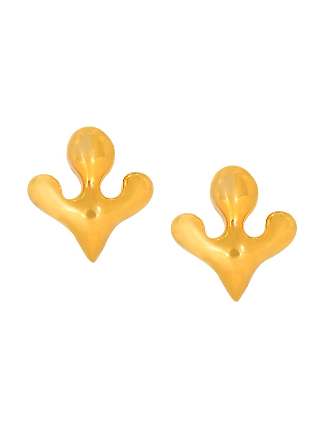 

BHIMA 22K Hallmark 916 Purity Yellow Gold Moulding Stud