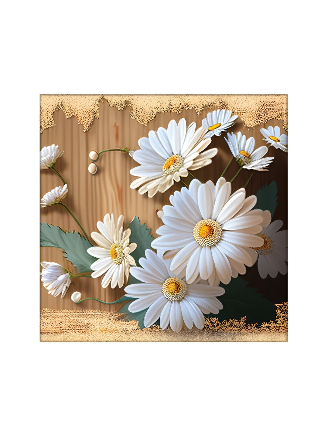 

OLIVE TREE White & Green Floral and Botanical Painting Wall Art