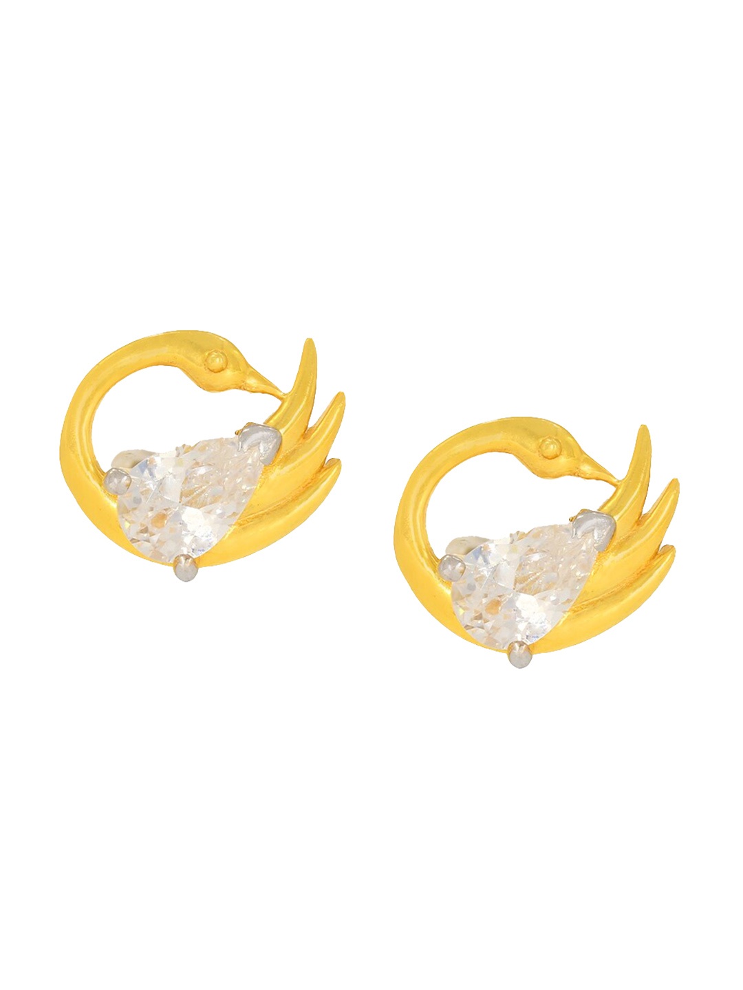 

BHIMA 22K Hallmark 916 Purity Yellow Gold Molding Stone Stud