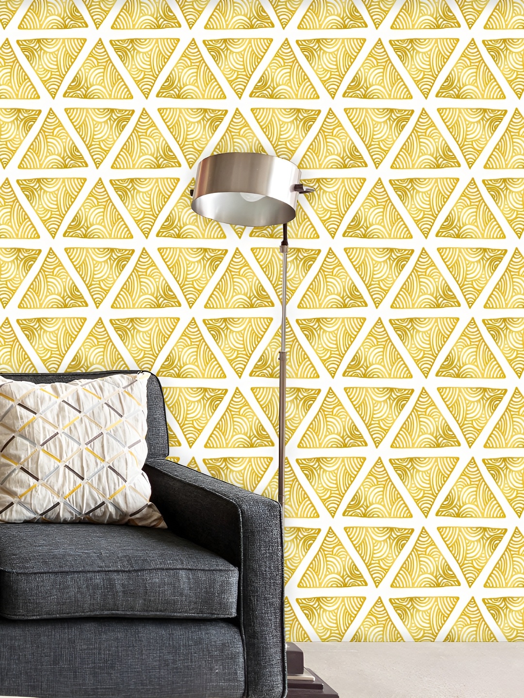 

ArtzFolio White Printed Self-Adhesive Wallpaper