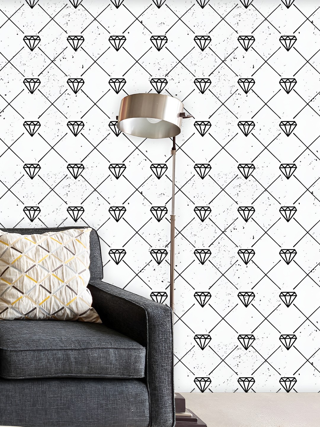 

ArtzFolio Black & White Printed Peel & Stick Wall Decal