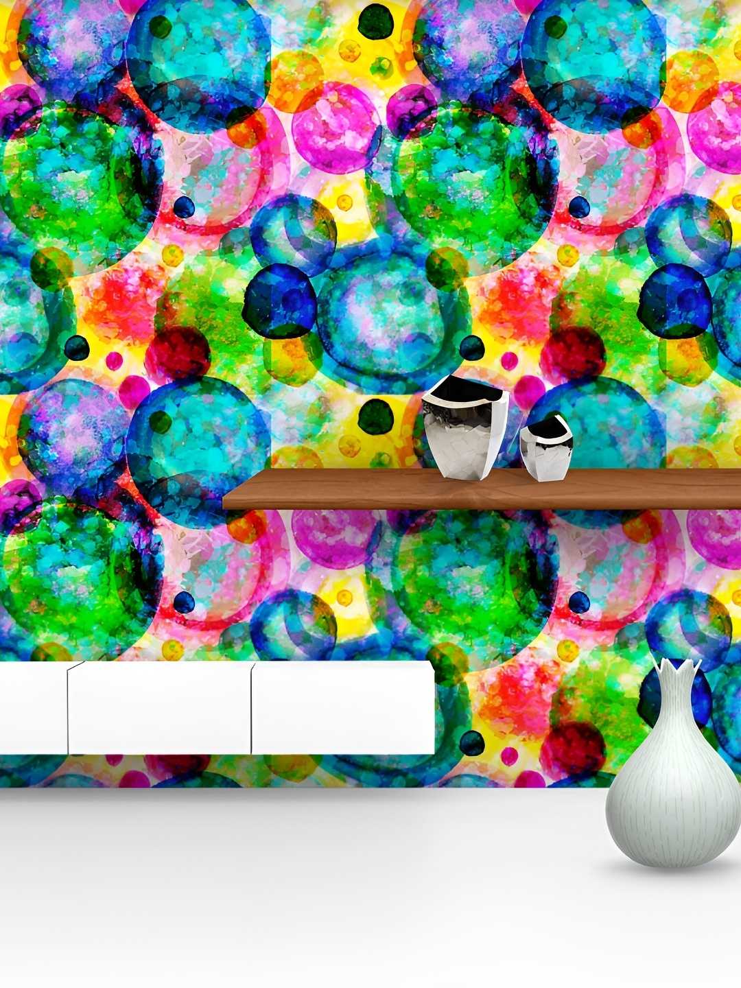 

ArtzFolio Yellow & Green Printed Peel & Stick Wall Decal