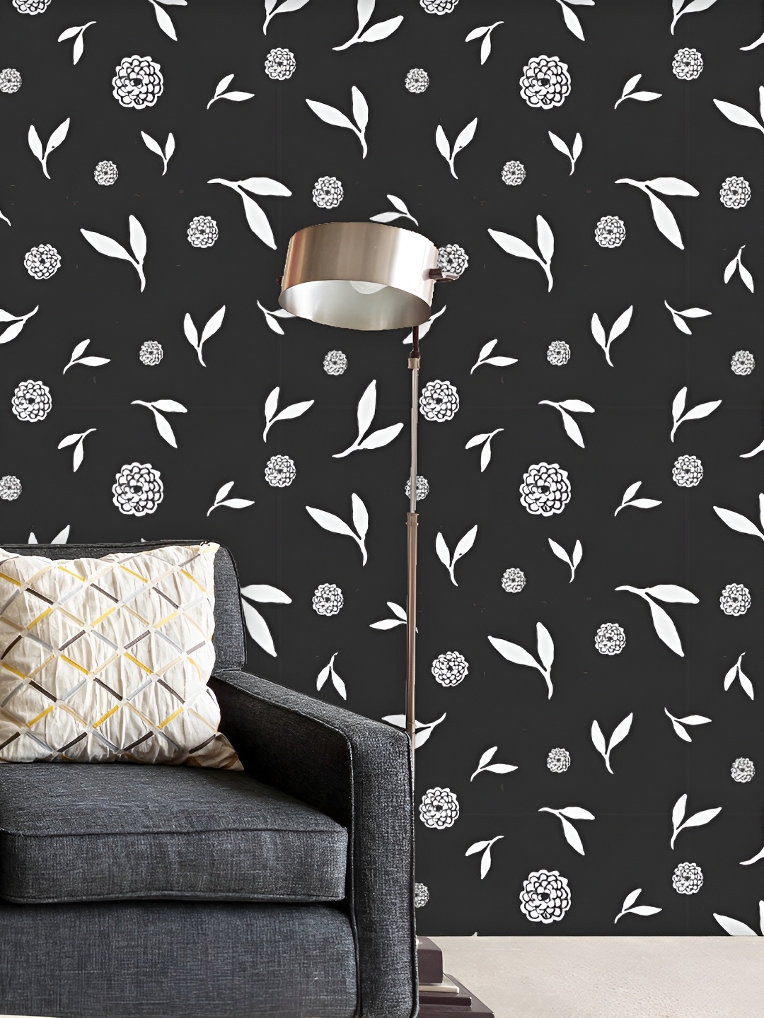 

ArtzFolio Black & White Printed Self Adhesive Wallpaper