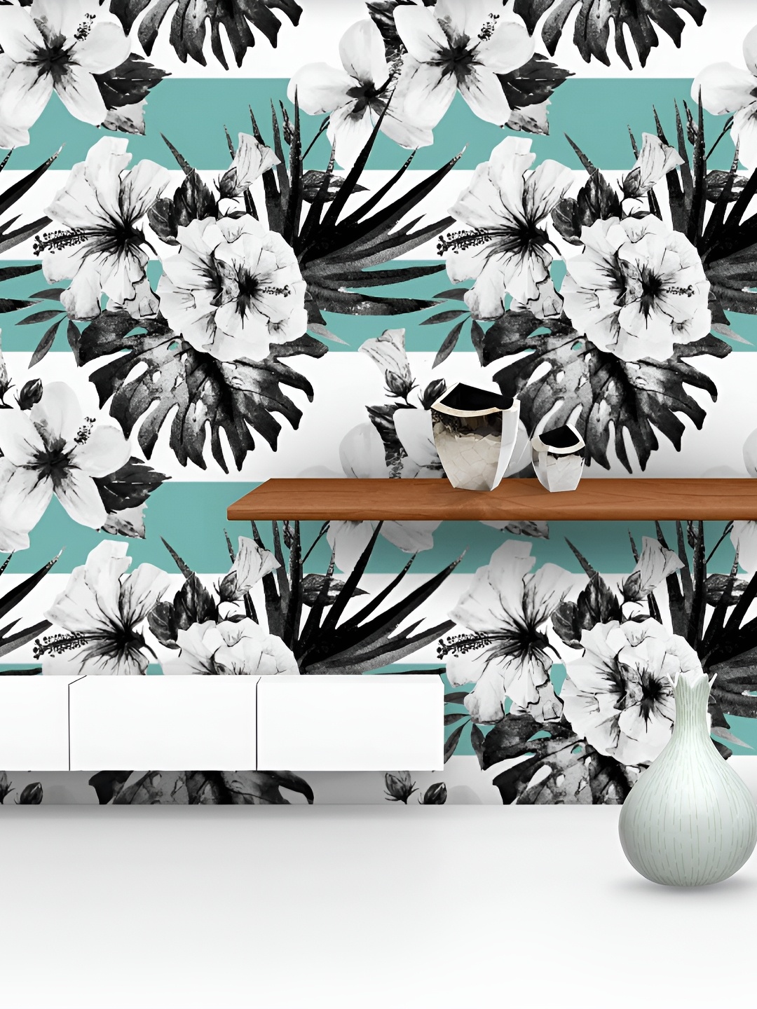 

ArtzFolio Black Printed Peel & Stick Self-Adhesive Wall Sticker