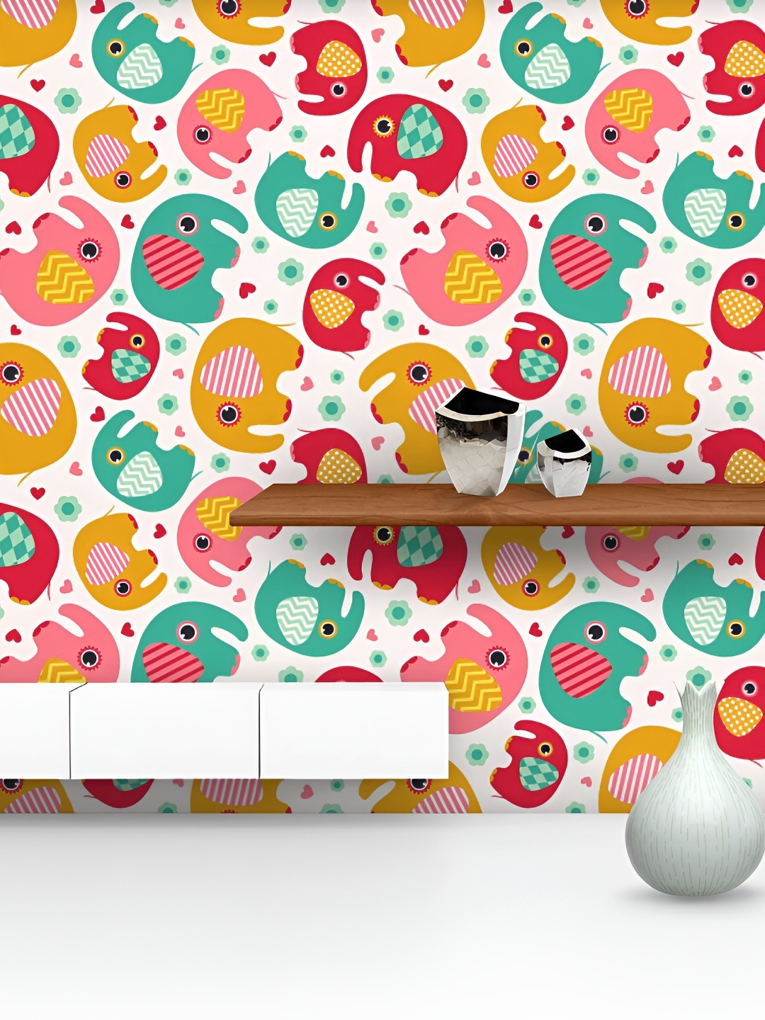 

ArtzFolio Orange and Red Printed Peel & Stick Self-Adhesive Wallpaper Sticker