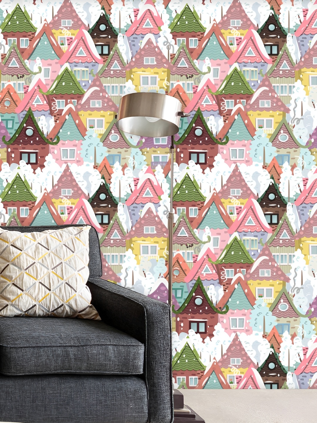 

ArtzFolio Pink Printed Peel & Stick Self-Adhesive Wallpaper