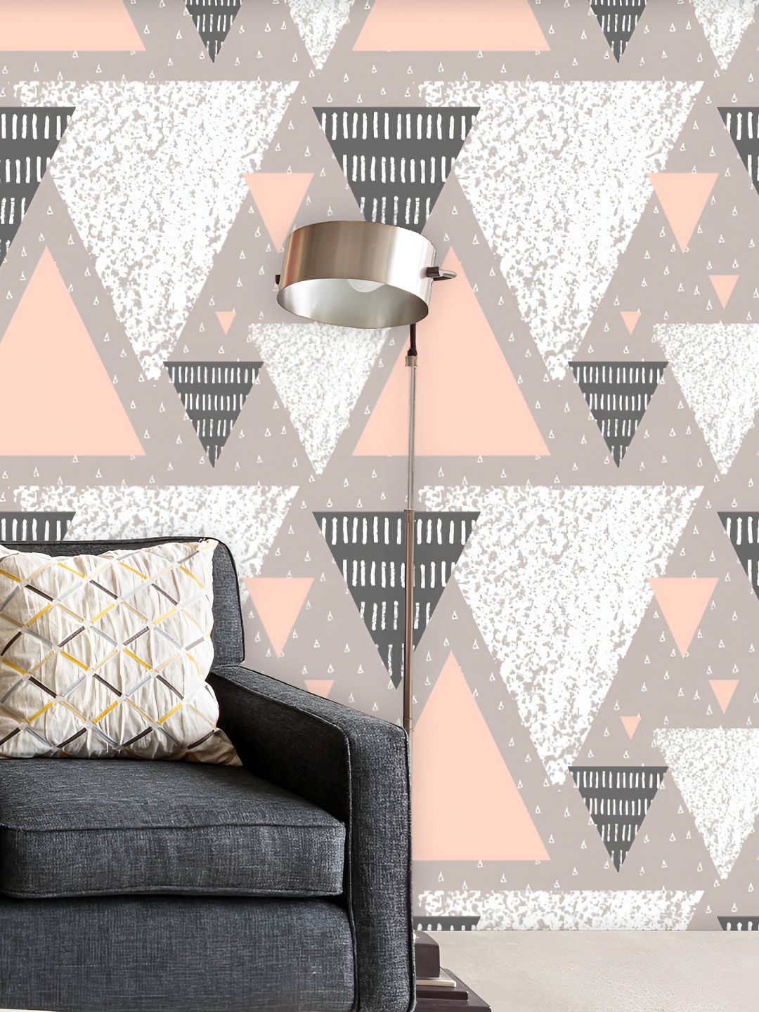 

ArtzFolio Vintage Printed Water Proof Peel & Stick Wallpaper, Beige