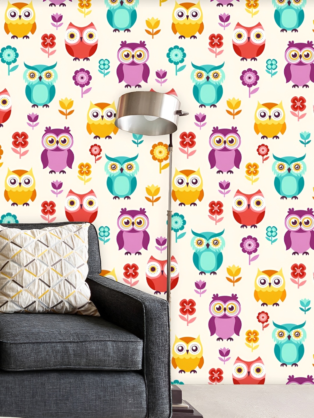 

ArtzFolio Printed Self Adhesive Wallpaper, White