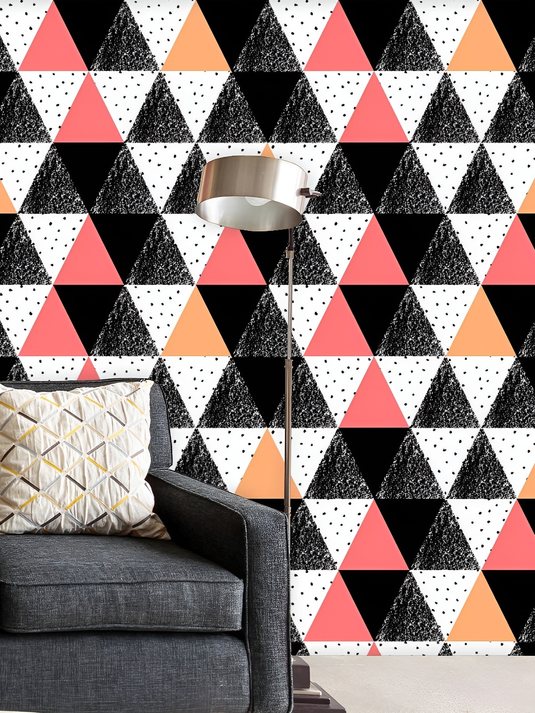

ArtzFolio 1-Piece Printed Self-Adhesive Wallpaper, White