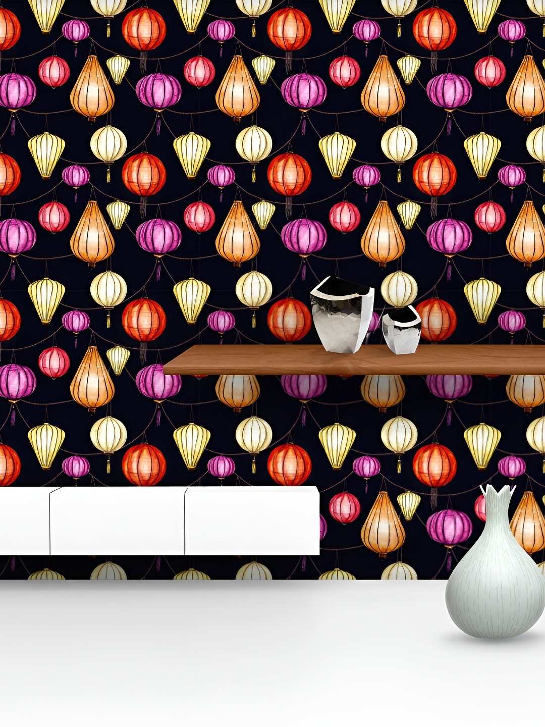 

ArtzFolio Black & Yellow Printed Self-Adhesive Wallpaper