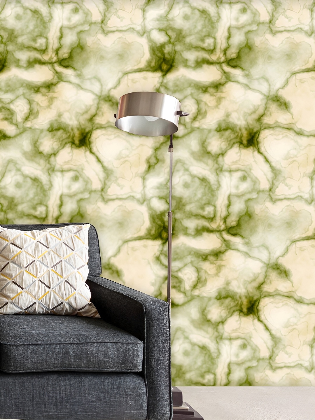

ArtzFolio Green Printed Self Adhesive Wallpaper