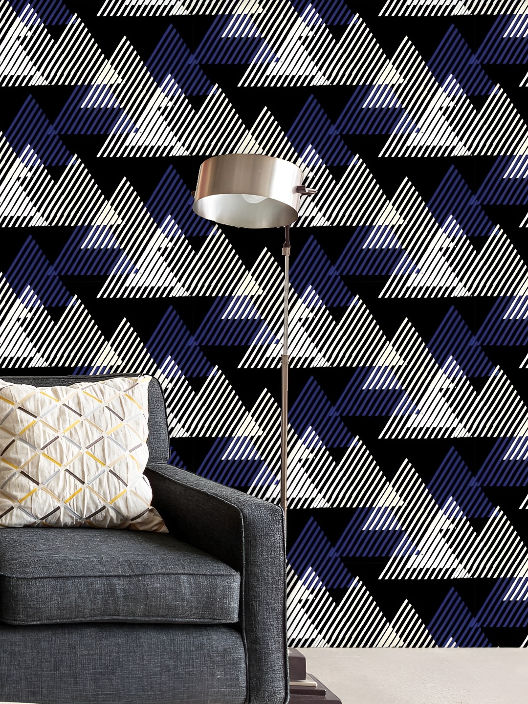 

ArtzFolio Blue & White Printed Self Adhesive Decals & Stickers