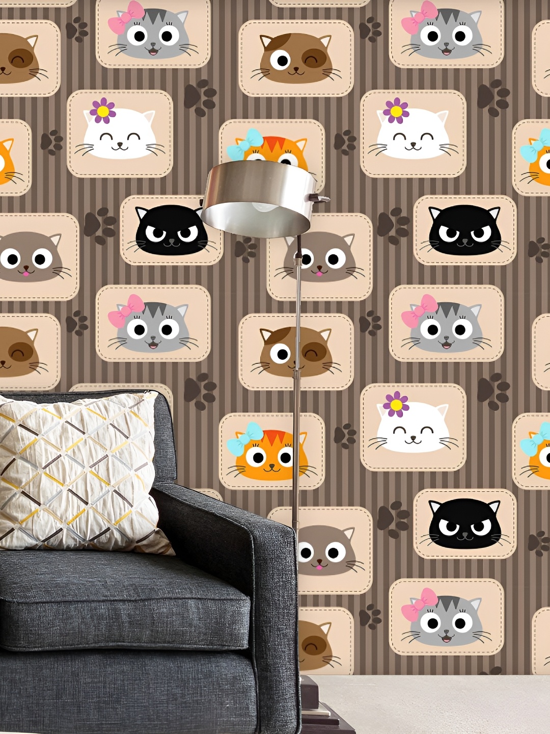 

ArtzFolio 1-Piece Printed Self-Adhesive Wallpaper, Multi