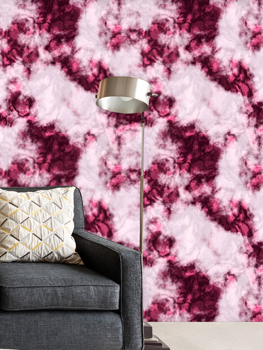 

ArtzFolio Pink Printed Peel & Stick Self-Adhesive Wall Sticker