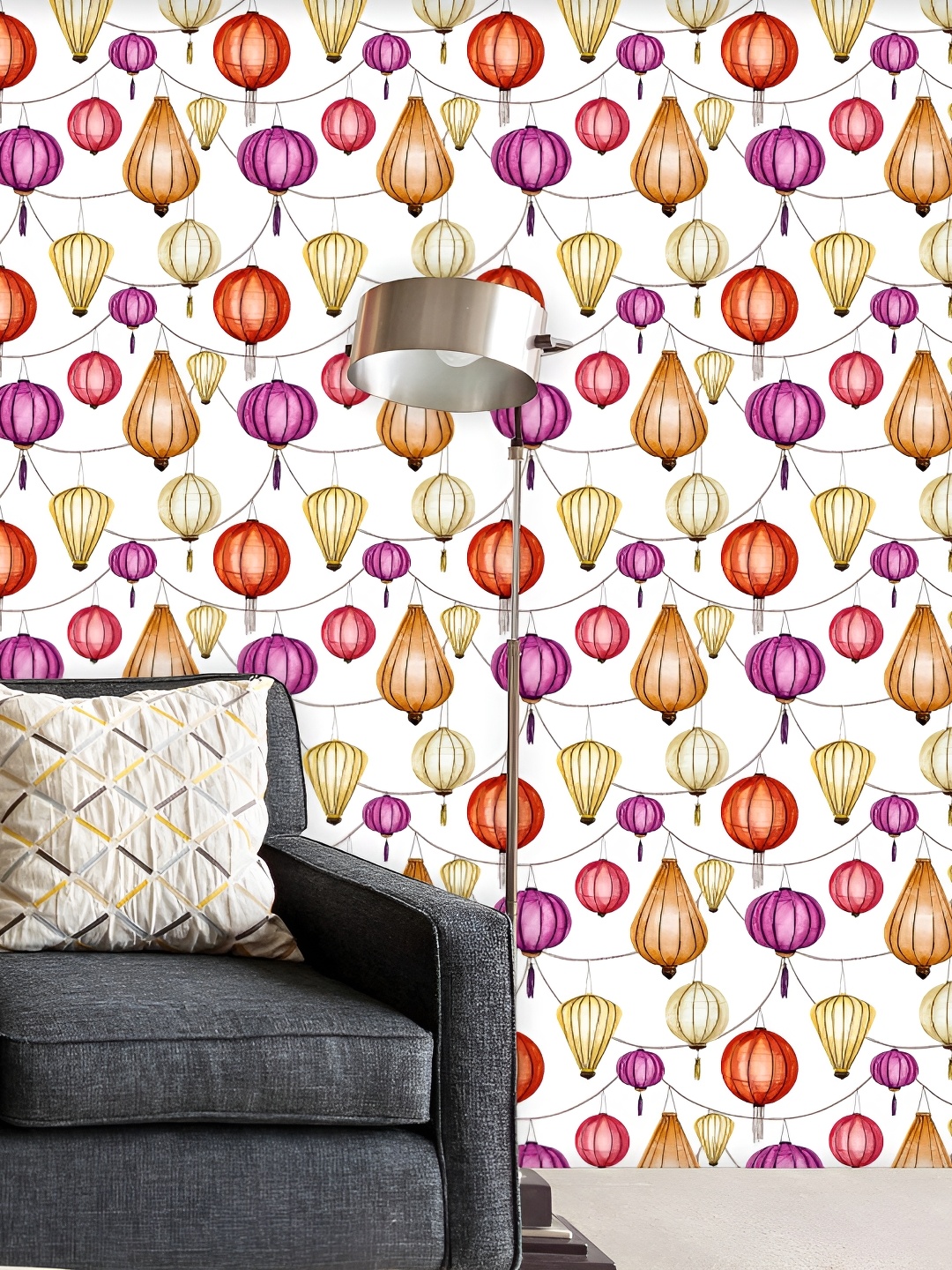 

ArtzFolio Printed Peel & Stick Non-PVC Vinyl Self-Adhesive Wallpaper, Multi