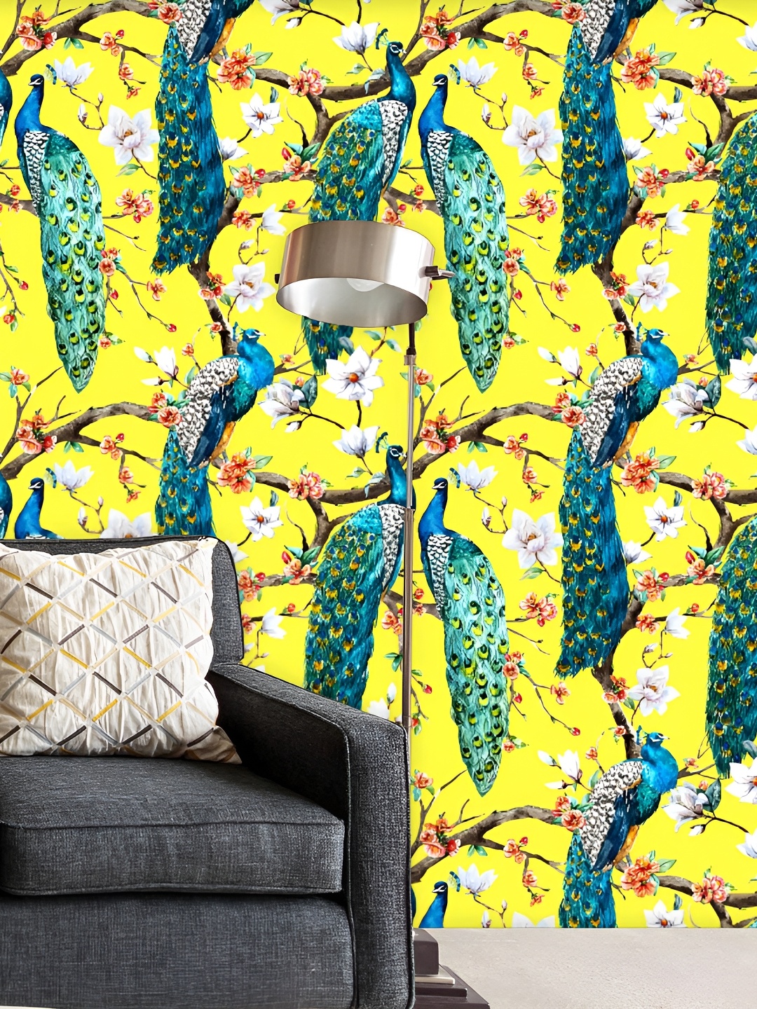 

ArtzFolio Printed Self Adhesive Waterproof Wallpaper 20 x 390 inch, Multi