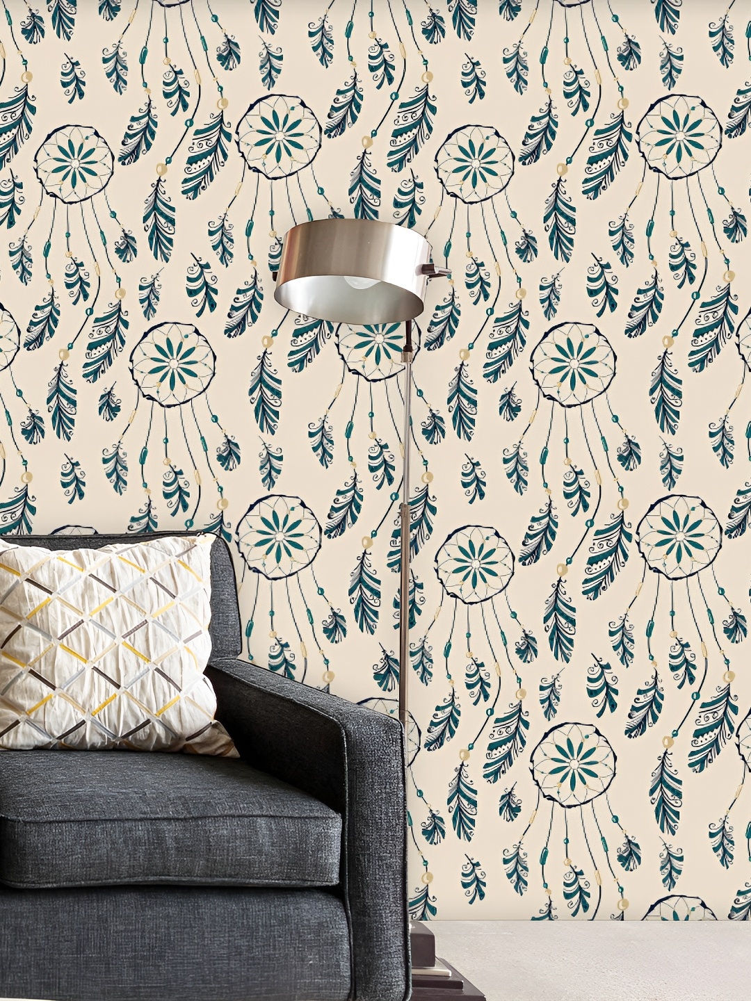 

ArtzFolio 1-Piece Printed Water-Resistant Self-Adhesive Wallpaper, Multi