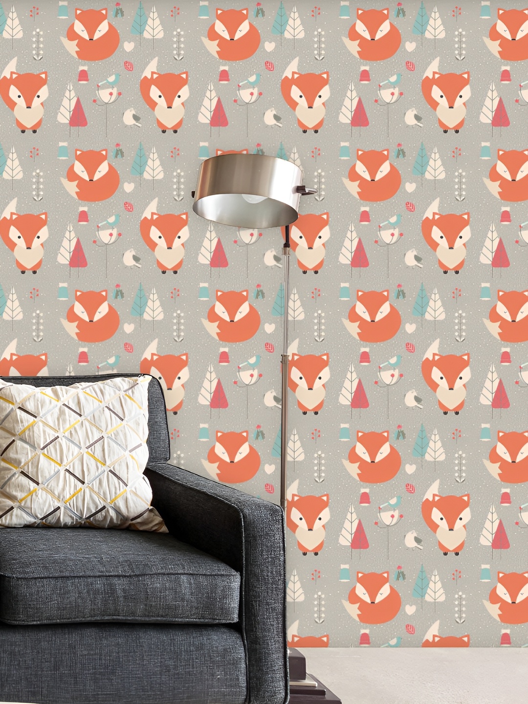 

ArtzFolio Printed Peel & Stick Non-PVC Vinyl Self-Adhesive Wallpaper, Multi
