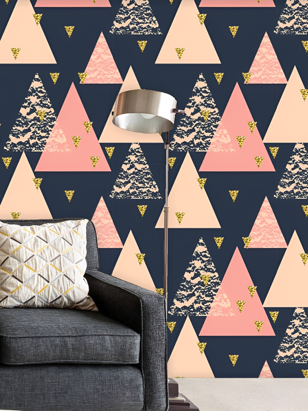 

ArtzFolio Printed Self Adhesive Waterproof Wallpaper 20 x 390 inch, Black