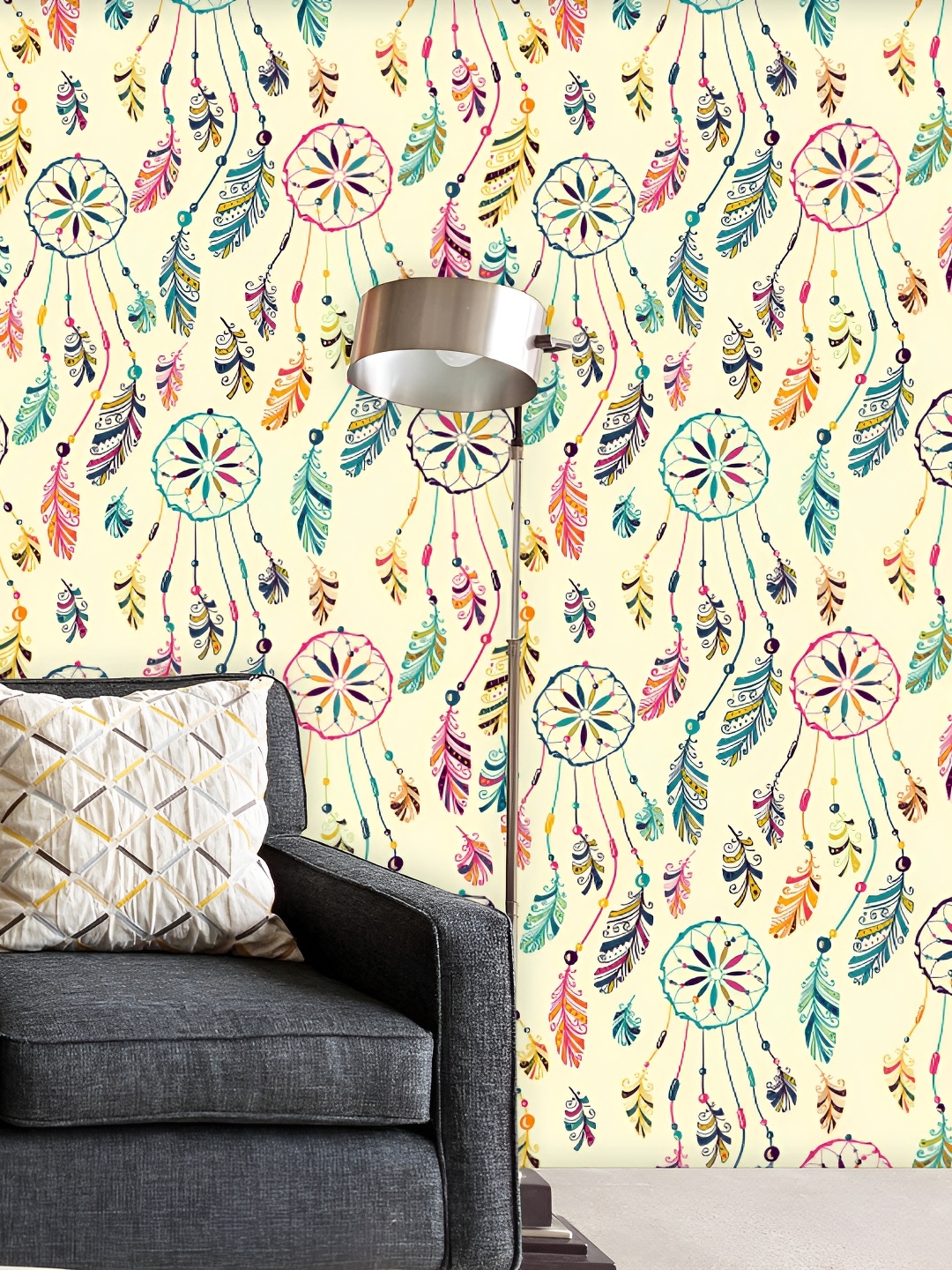 

ArtzFolio Beige & Green Floral Printed Self Adhesive Wall Decal