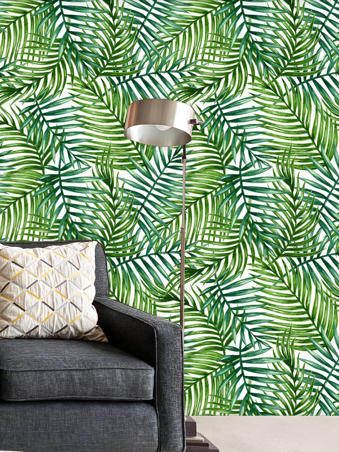 

ArtzFolio Green Printed Self-Adhesive Wallpaper