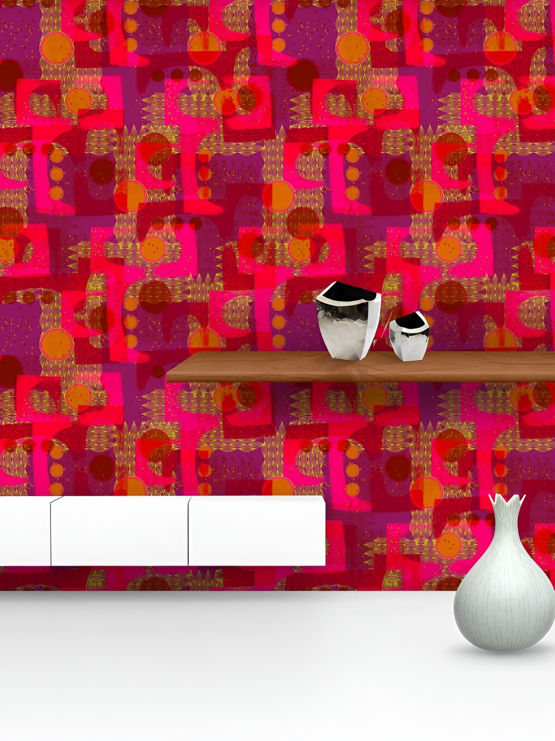 

ArtzFolio 1-Piece Printed Self-Adhesive Wallpaper, Multi