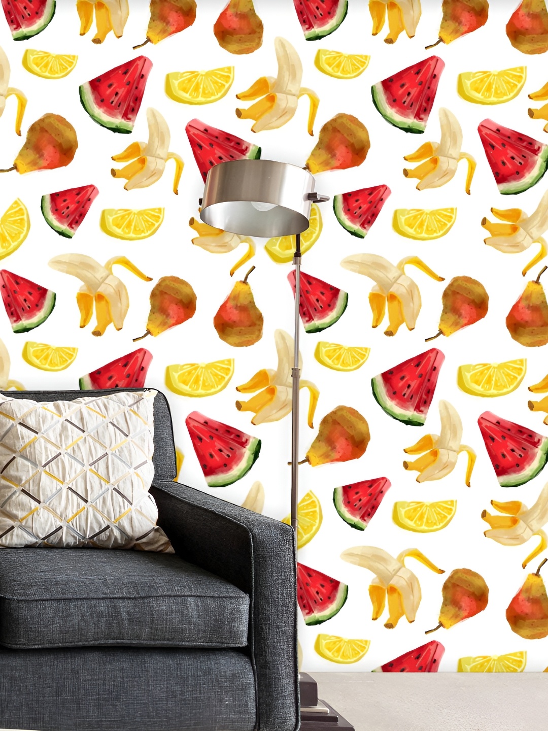 

ArtzFolio White 7 Red Printed Peel & Stick Self-Adhesive Wall Sticker