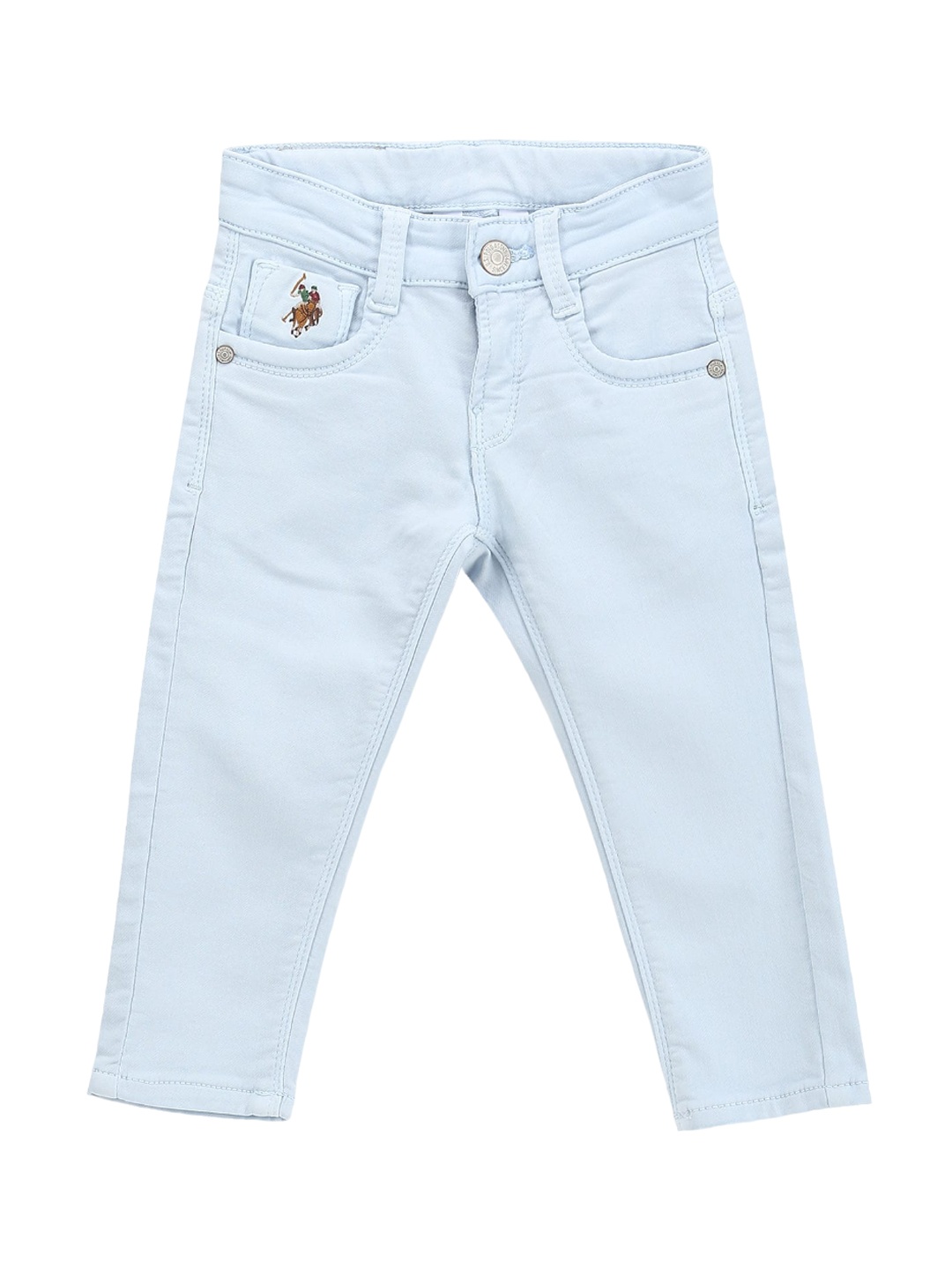 

U.S. Polo Assn. Kids Boys Classic Slim Fit Stretchable Jeans, Blue