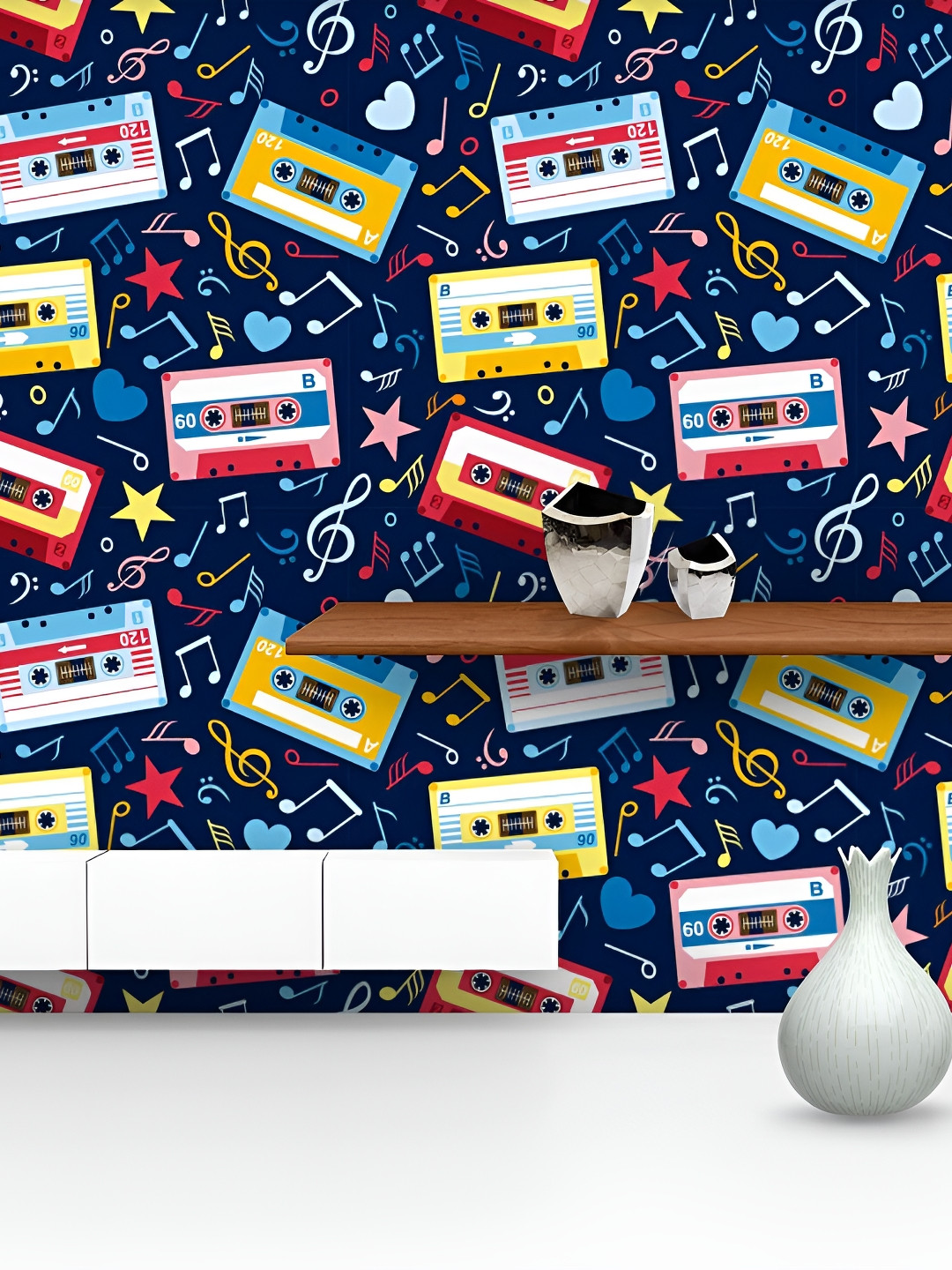 

ArtzFolio 1-Piece Printed Water-Resistant Self-Adhesive Wallpaper, Multi