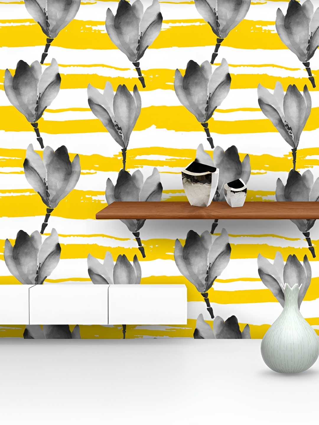 

ArtzFolio Peel & Stick Non-PVC Vinyl Self-Adhesive Printed Wall Sticker, Yellow