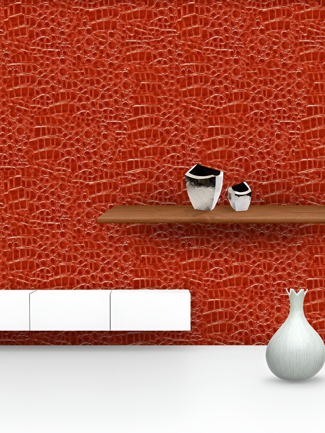 

ArtzFolio Maroon Abstract Printed Self-Adhesive Wallpaper