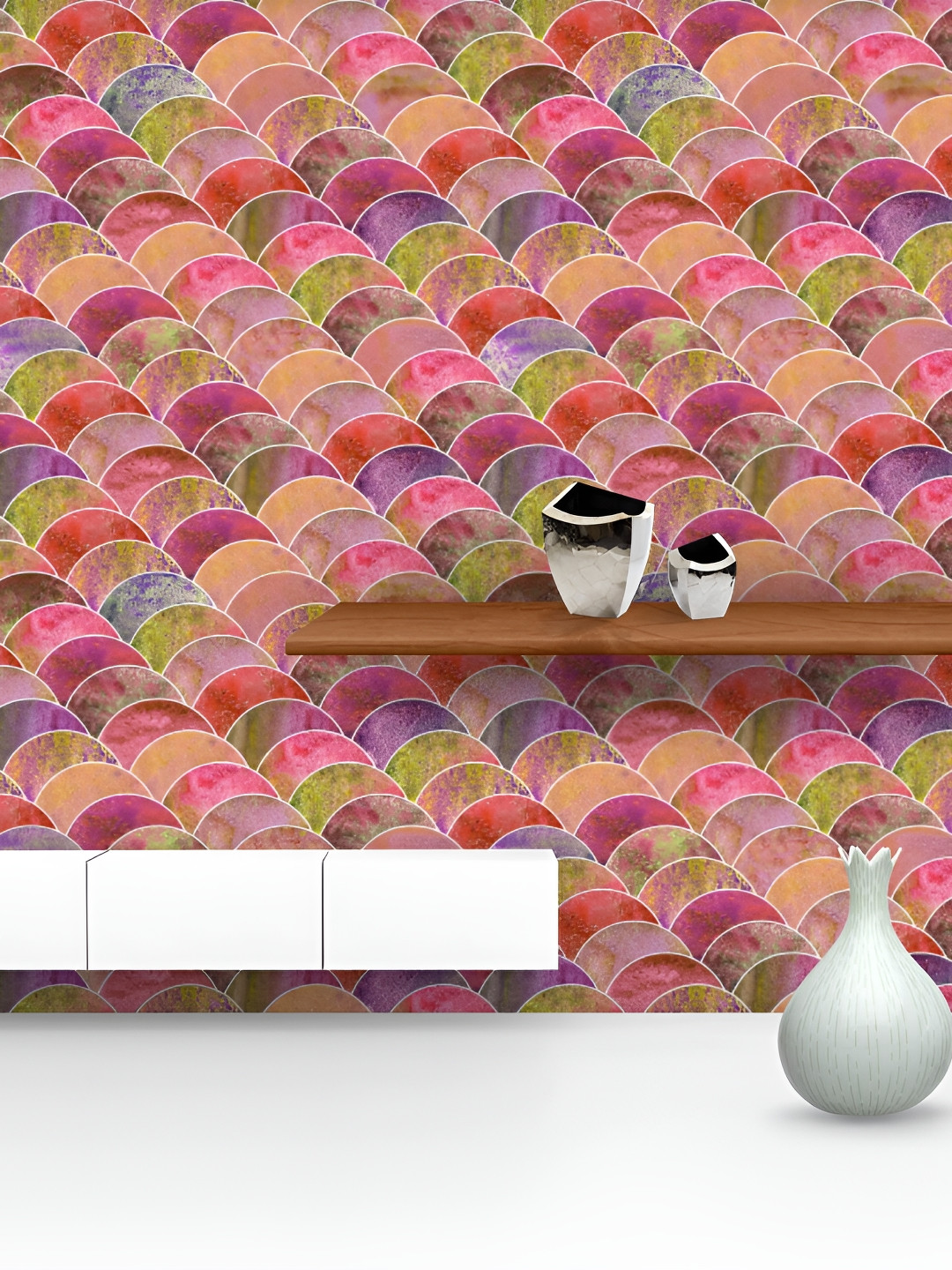 

ArtzFolio Multicolored Printed Self Adhesive Decals & Stickers, Multi