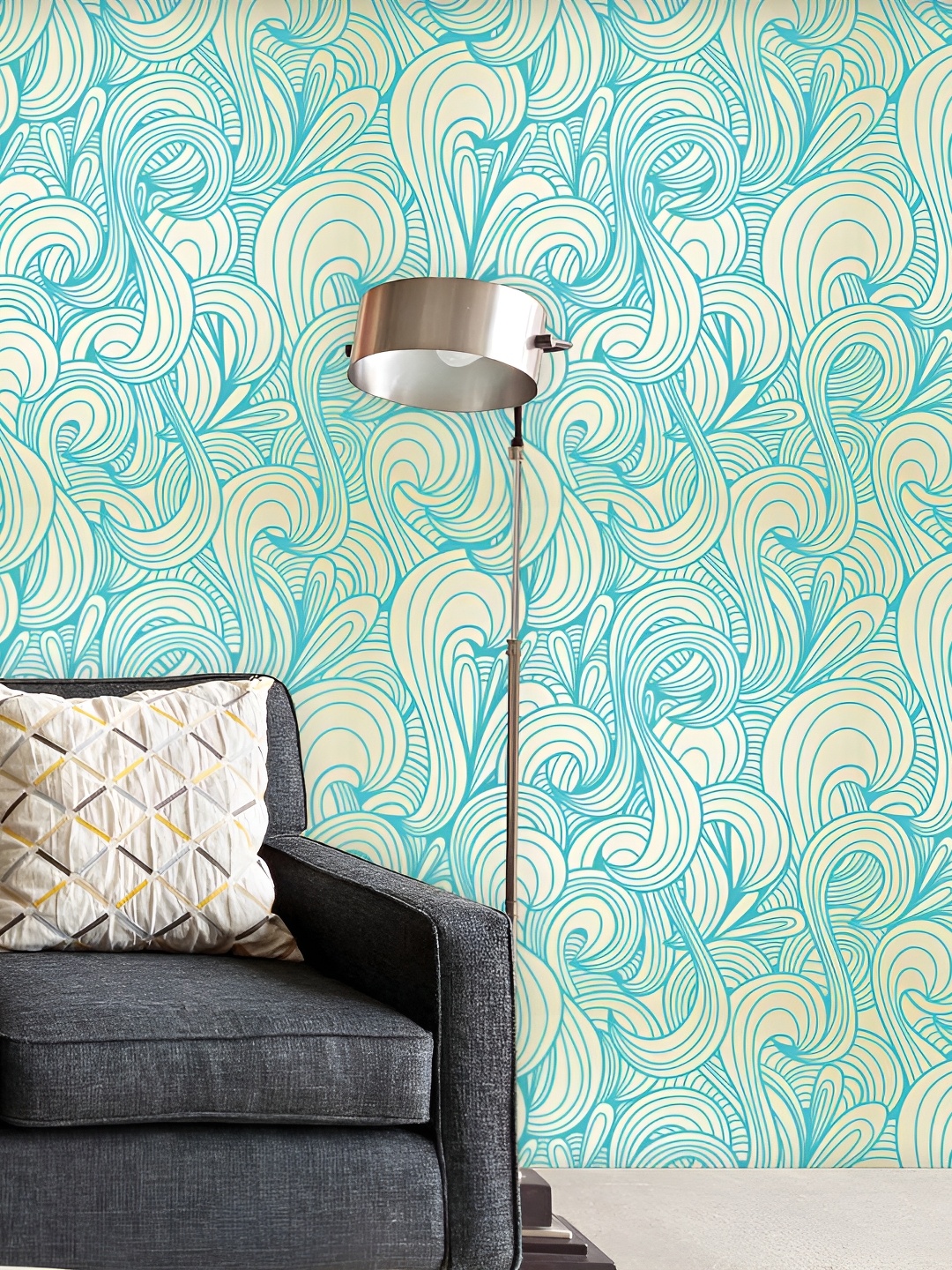 

ArtzFolio 1-Piece Printed Water-Resistant Self-Adhesive Wallpaper, Multi