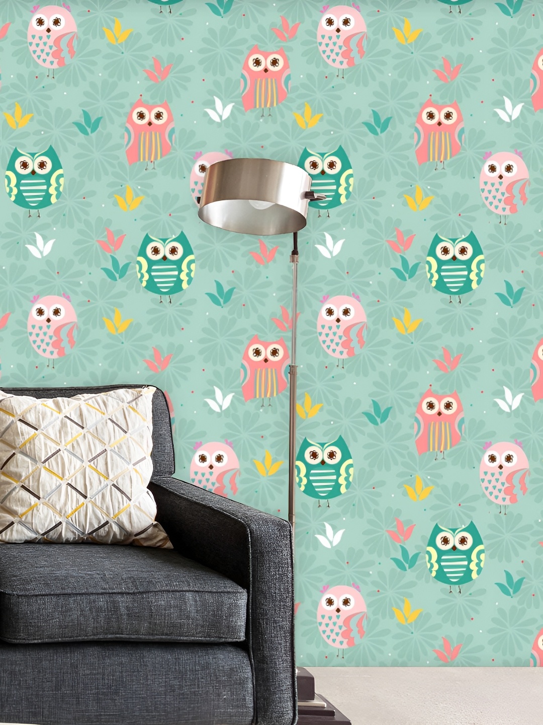 

ArtzFolio Green Printed Peel & Stick Self-Adhesive Wall Sticker