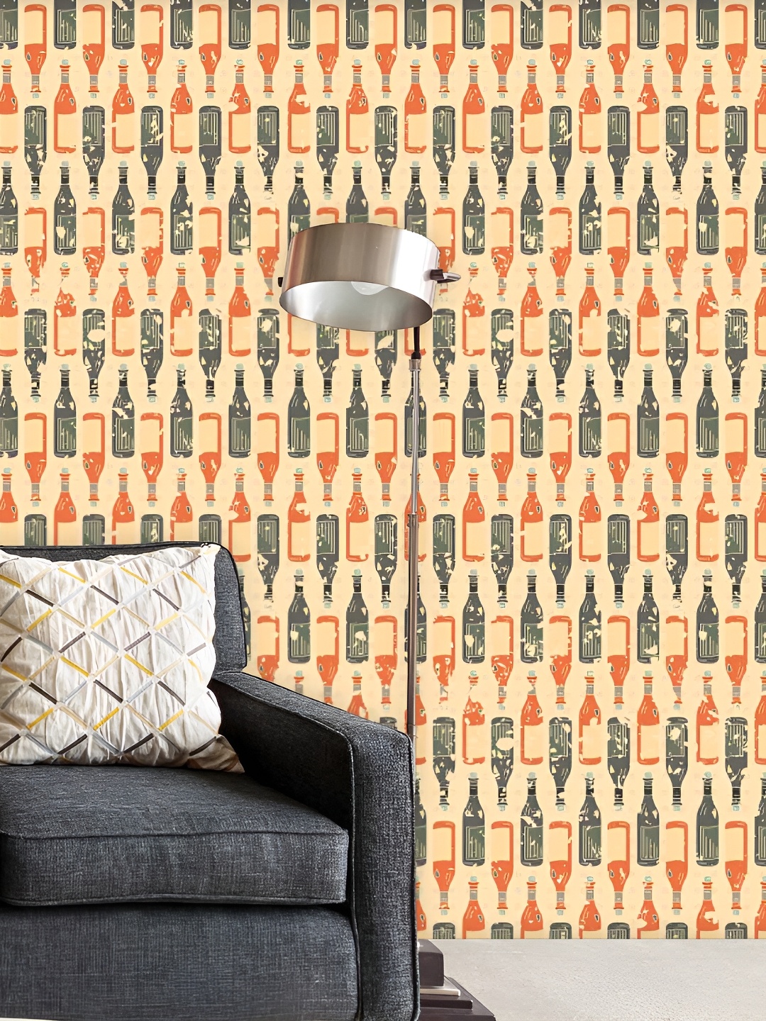 

ArtzFolio Multicoloured Printed Self Adhesive Wallpaper, Multi