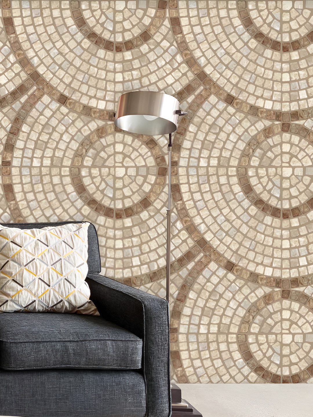 

ArtzFolio Brown Printed Self Adhesive Wallpaper