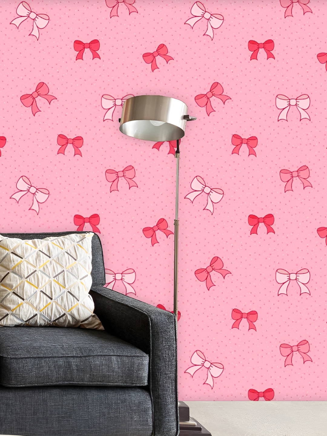 

ArtzFolio Pink Printed Peel & Stick Self-Adhesive Wallpaper