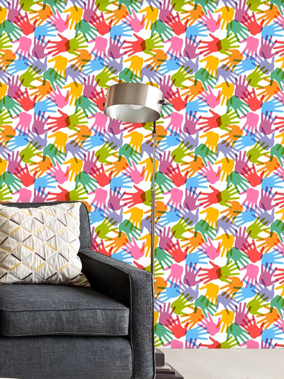 

ArtzFolio 1-Piece Printed Water-Resistant Self-Adhesive Wallpaper, Multi